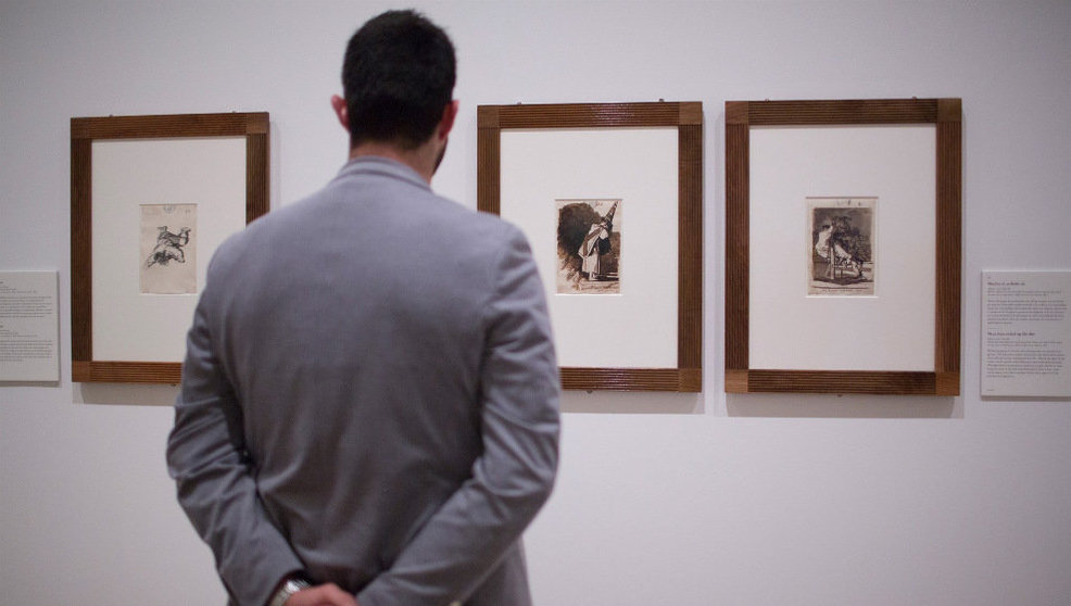 La obra sobre los dibujos de Goya se presenta en el Centro Botín