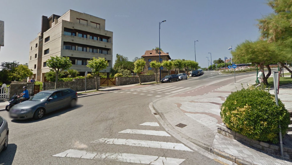 Paso de cebra en la Avenida de la Magdalena | Foto: Google Maps