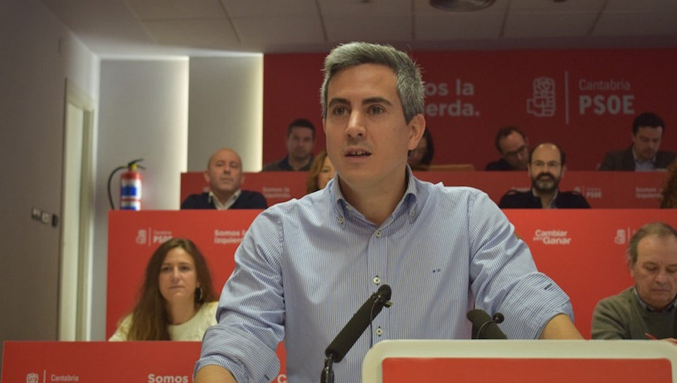 El secretario general del PSOE de Cantabria, Pablo Zuloaga | Foto: PSOE Cantabria