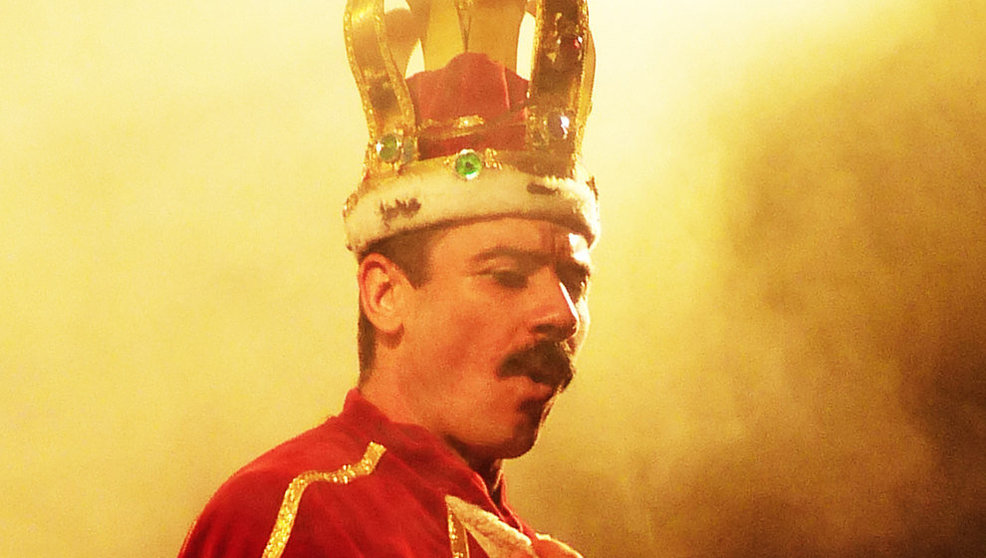 Piero Venery como Freddy Mercury en el espectáculo &#39;Remember Queen&#39;