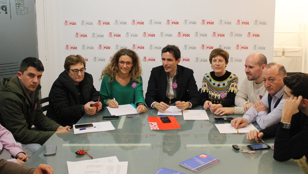 Reunión de la Ejecutiva Municipal del PSOE de Santander