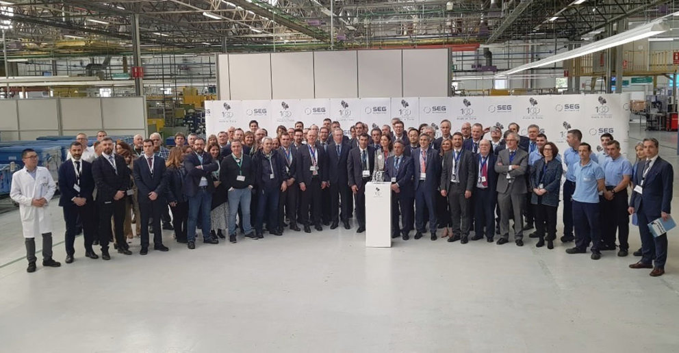 SEG Automotive Spain celebra la fabricación de su alternador 100 millones con la asistencia de la ministra Reyes Maroto