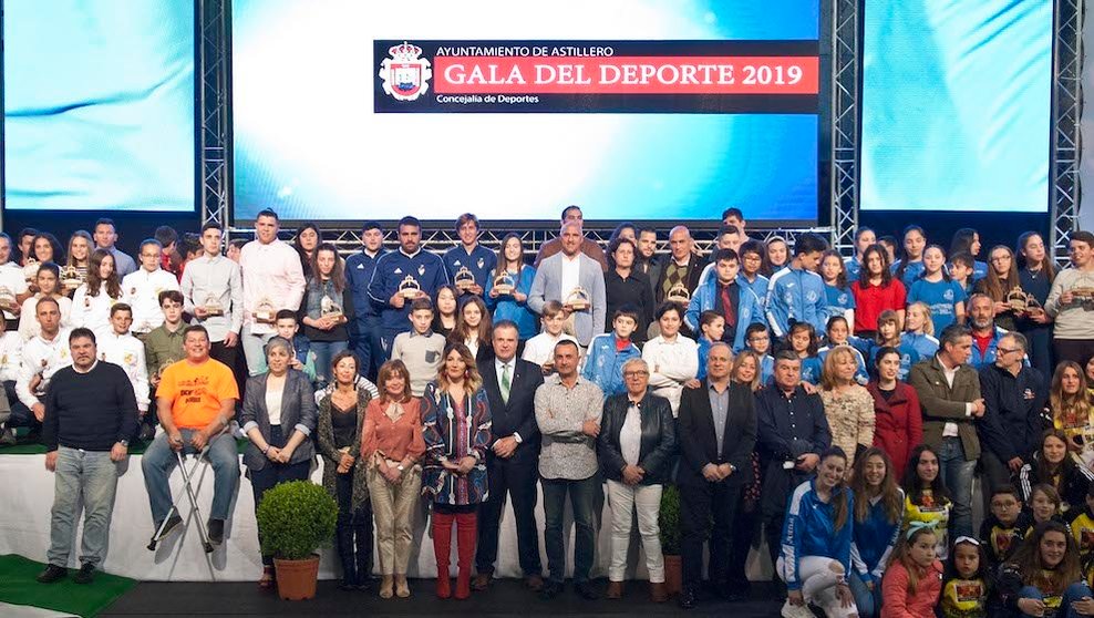 Gala del Deporte Foto de Familia