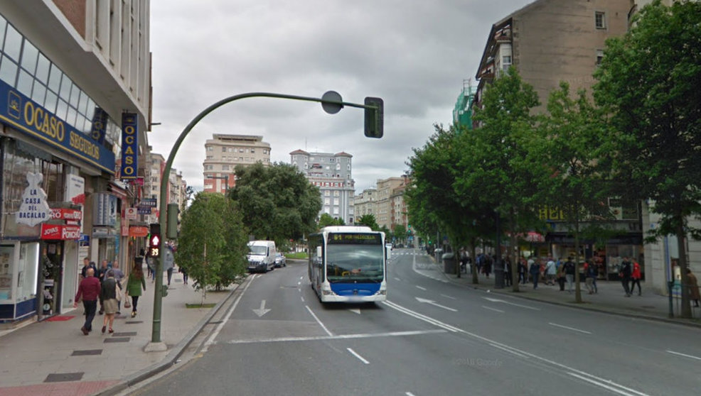 Calle Jesús de Monasterio de Santander | Foto: Google Maps