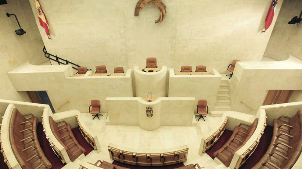 Hemiciclo del Parlamento de Cantabria