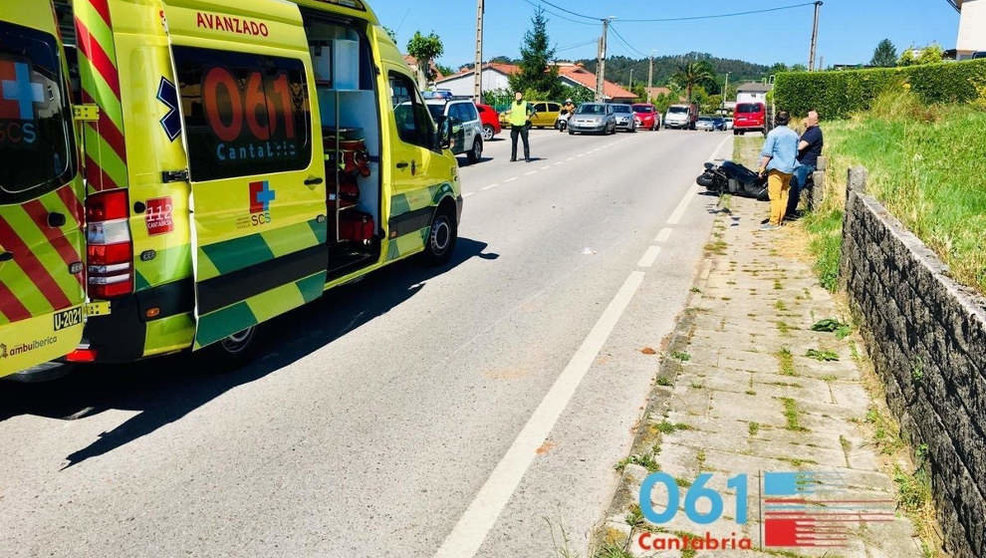 Accidente de tráfico en Pontejos