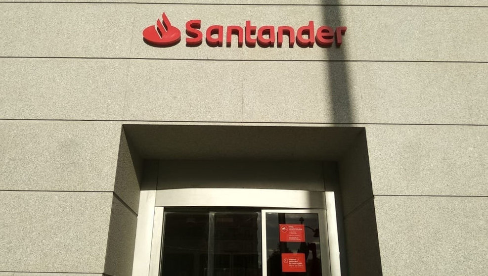 Oficina de Banco Santander en Madrid