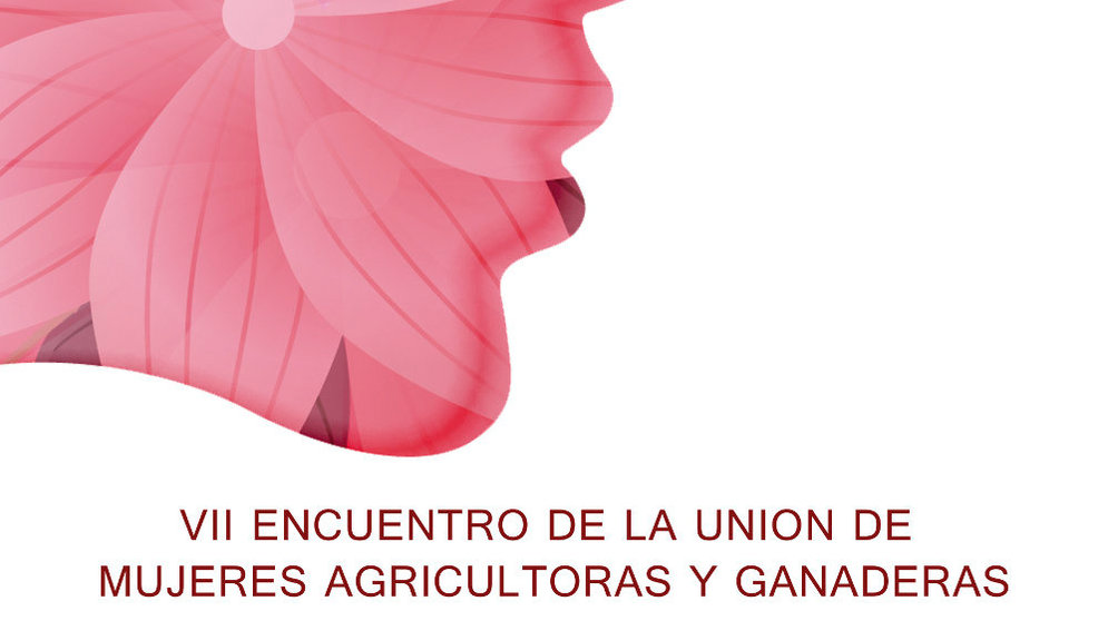 Detalle del cartel del VII Encuentro de La Unión de Mujeres Agricultoras y Ganaderas