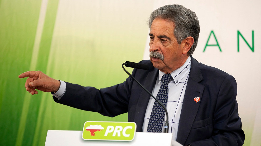 El líder del PRc y presidente de Cantabria, Miguel Ángel Revilla