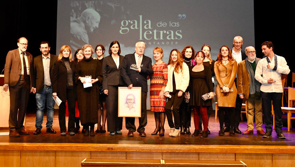 Premiados en la Gala de las Letras de Santander 2019