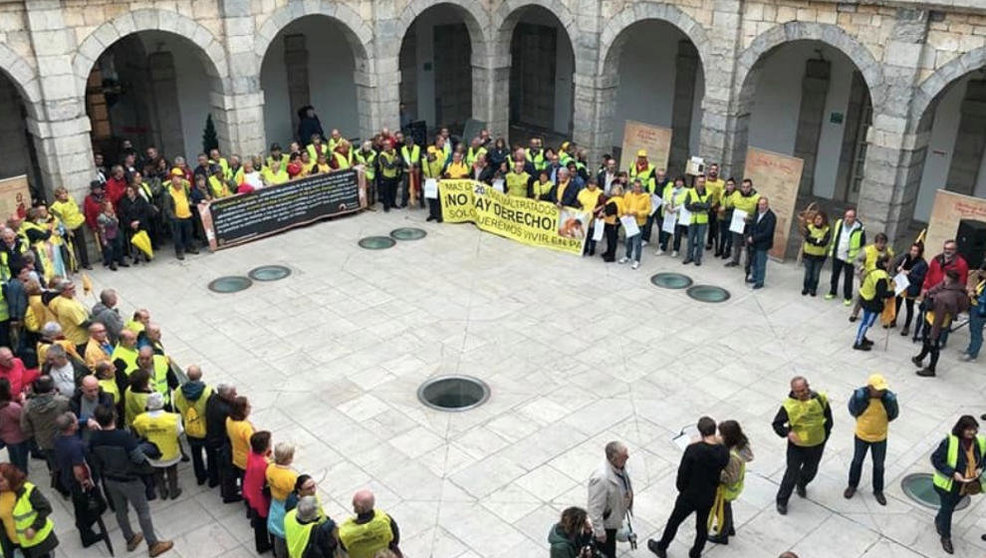 Afectados por derribos en el Parlamento de Cantabria