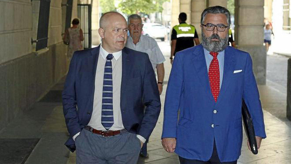 Joaquín Merino, presidente de Emerita Resources, y Ramón Escudero
