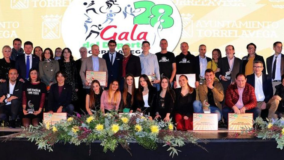 Fotografía de la Gala del Deporte celebrada en Torrelavega