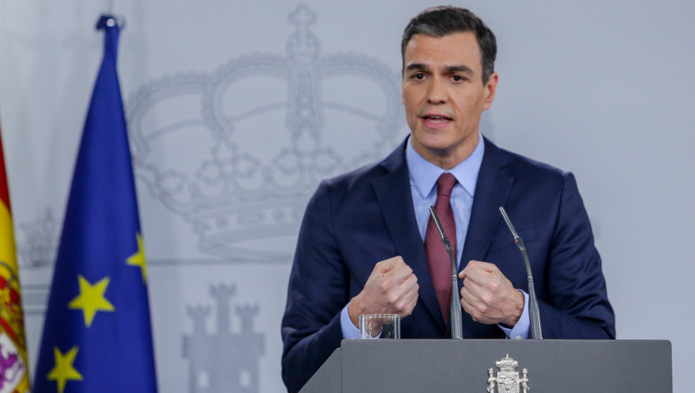 El presidente de España, Pedro Sánchez