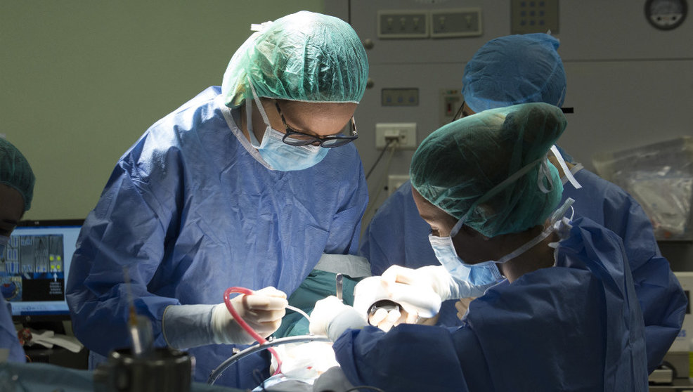Cirugía en el Hospital Marqués de Valdecilla