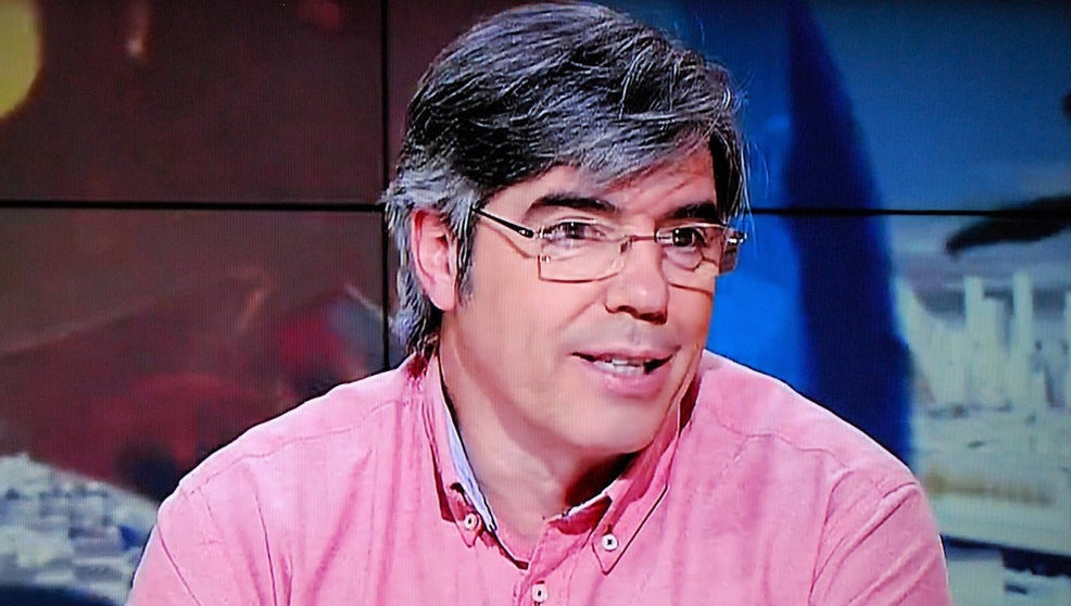 Alberto Urdiales, en un programa de televisión