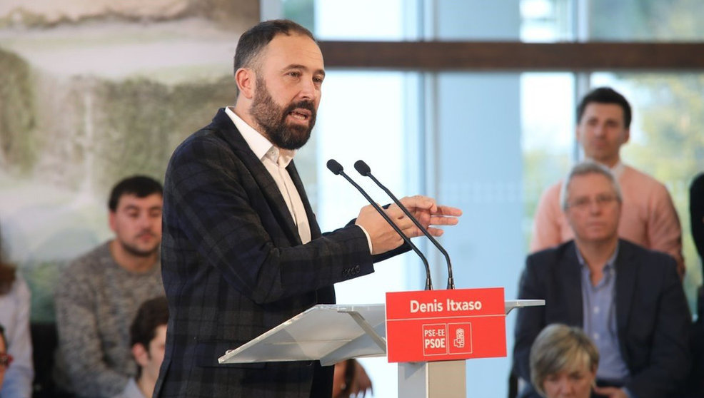 El delegado del Gobierno en el País Vasco, Denis Itxaso