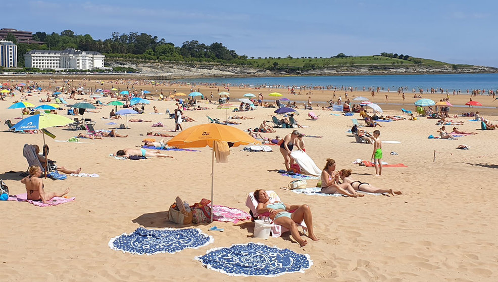 Segunda Playa del Sardinero de Santander