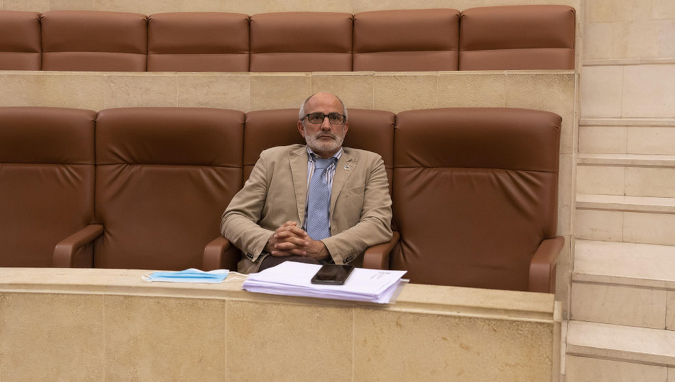 Consejero de Sanidad, Miguel Rodríguez, en el Parlamento