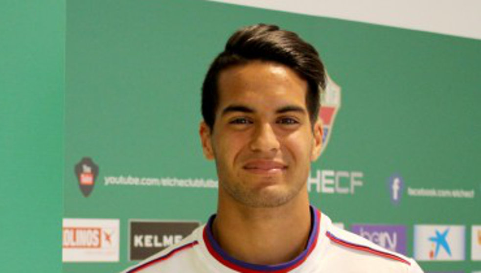 El nuevo jugador del Racing, Ismael Benktib | Foto: Elche CF