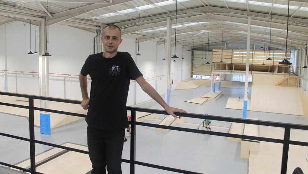 César Sánchez, gerente de Life Skate Farm | Foto: edc