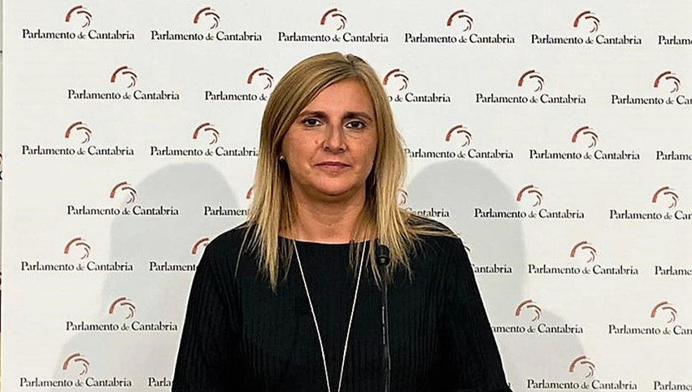 La secretaria de Organización del PSOE de Cantabria y portavoz del grupo socialista en el Parlamento regional, Noelia Cobo