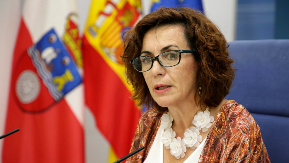 La consejera de Empleo y Políticas Sociales, Ana Belén Álvarez