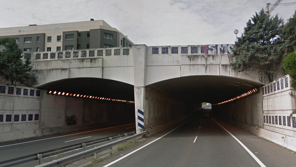 Túnel de La Albericia de Santander | Foto: Google Maps