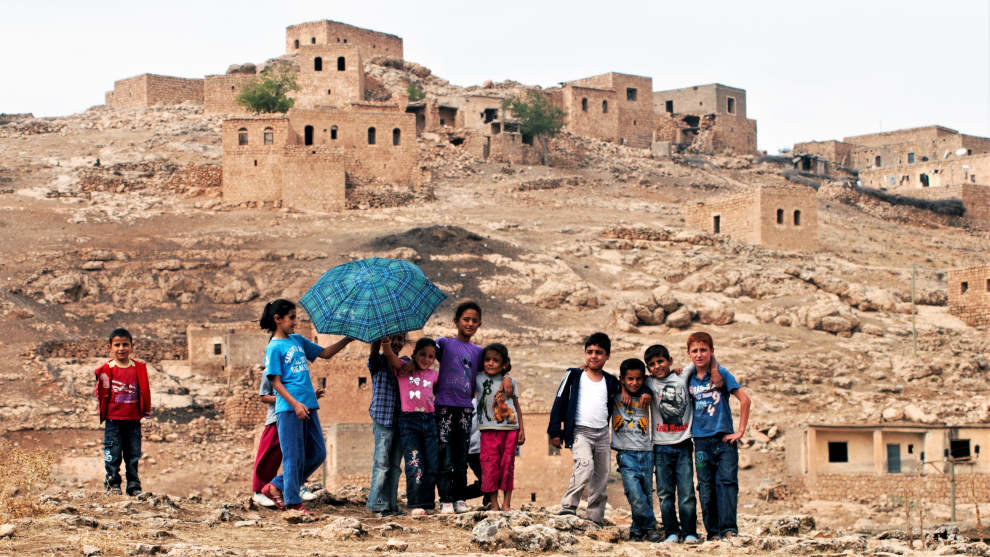 Niños en un pueblo kurdo | Foto: Wkipedia