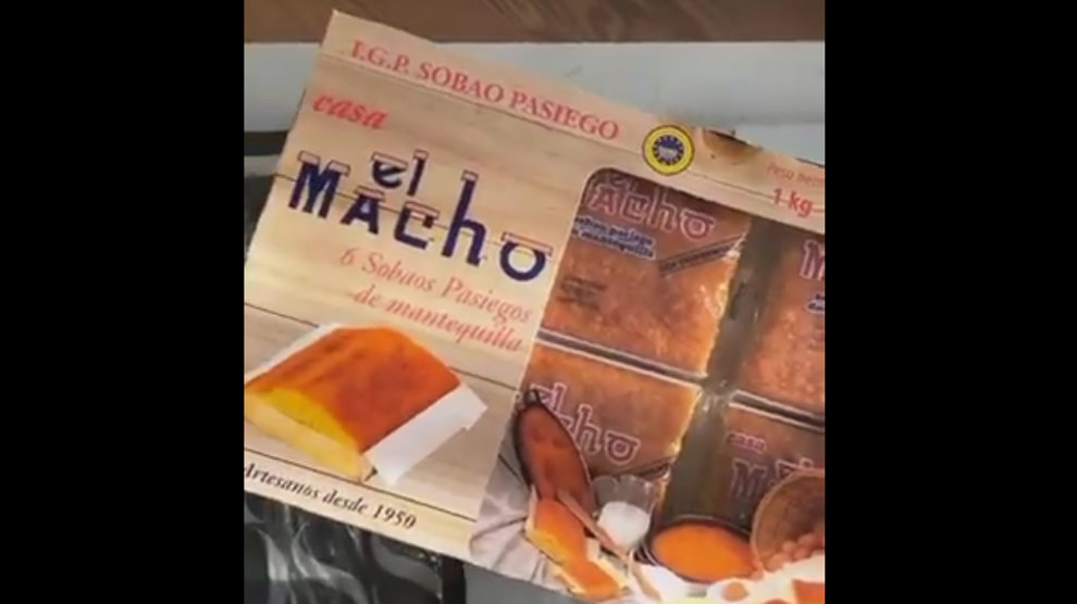 Captura del vídeo de Sobaos El Macho