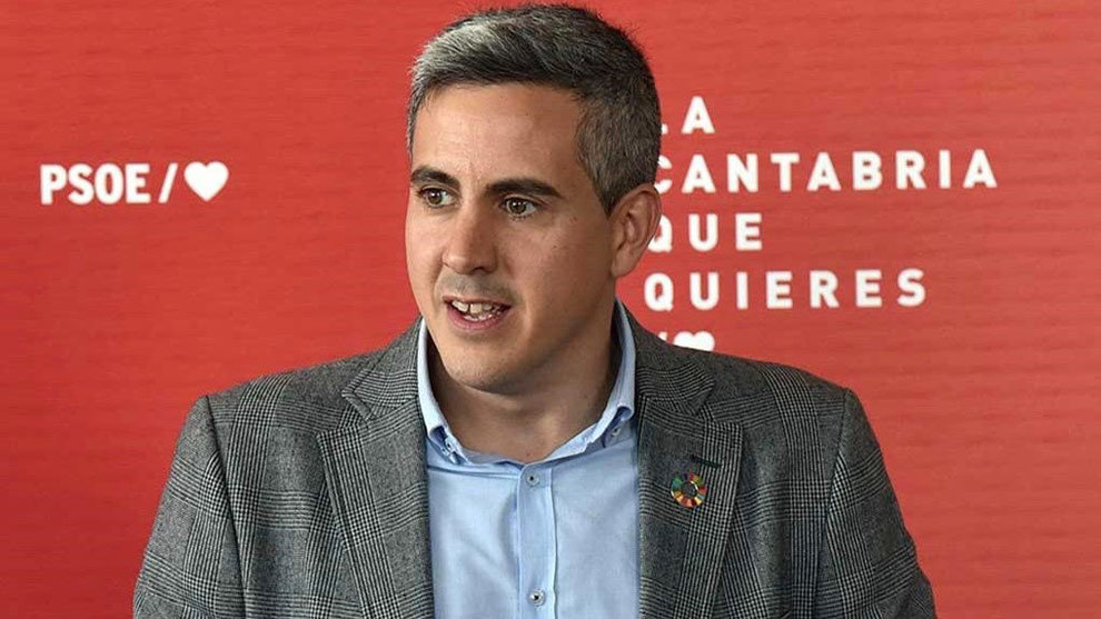 El secretario general del PSOE de Cantabria y vicepresidente del Gobierno regional, Pablo Zuloaga