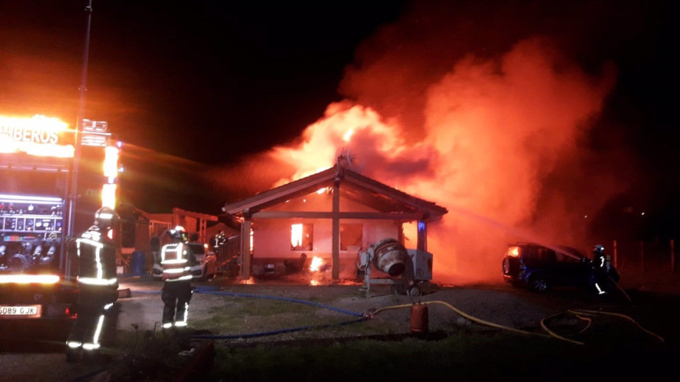 Incendio en una vivienda de Guriezo | Foto: 112