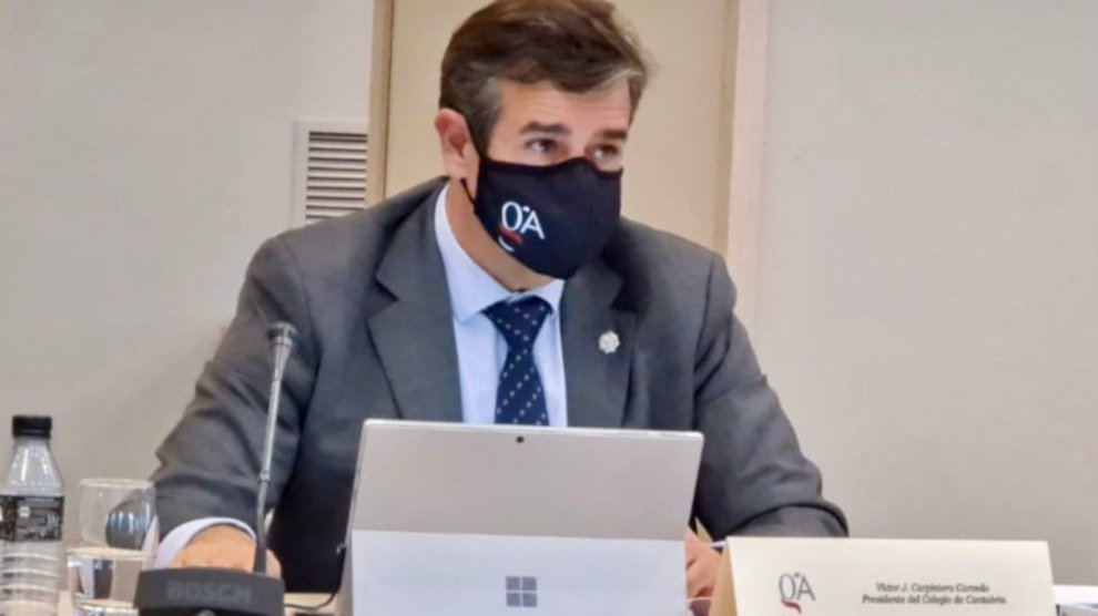 Víctor J. Carpintero, Presidente del Colegio Oficial de Gestores Administrativos de Cantabria