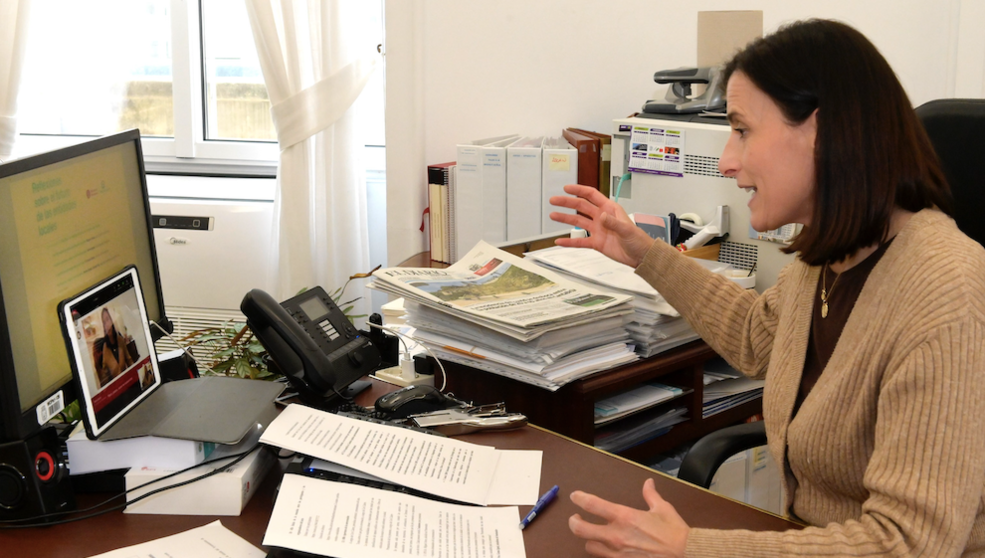 La alcaldesa de Santander, Gema Igual, interviene de forma telemática en un foro de la Diputación de Barcelona sobre biodiversidad
