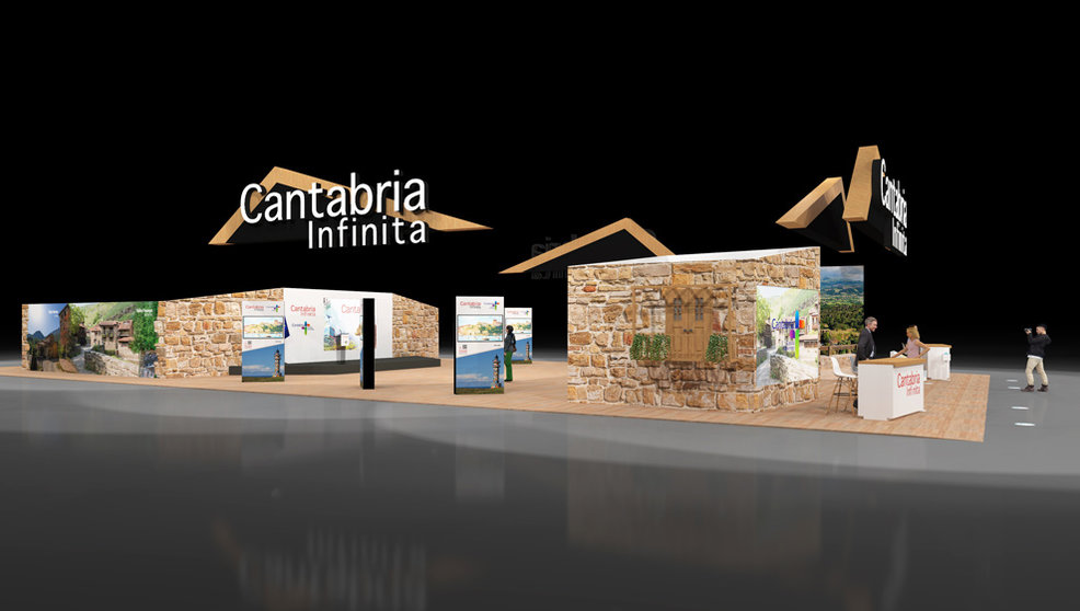 El stand de Cantabria en FITUR 2021