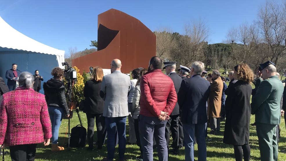 Monumento de homenaje a las víctimas del terrorismo en Santander