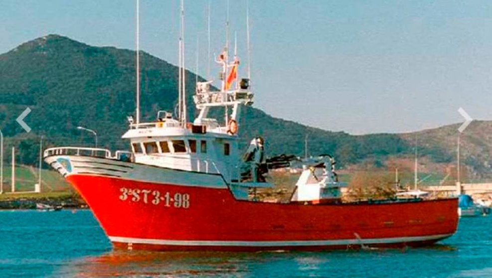 Barco 'Maremi', del que se busca a un pescador desaparecido