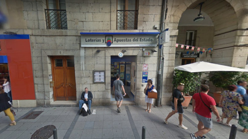 Administración de Loterías número 11 de Santander, situada en Hernán Cortés | Foto: Google Maps