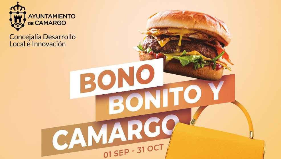 Detalle del cartel del 'Bono Consumo Camargo'