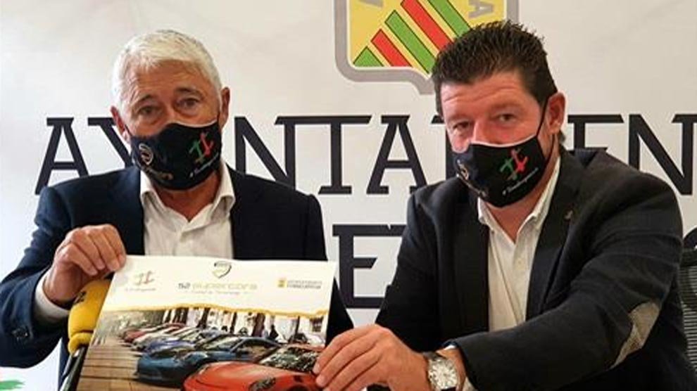 Jesús Sánchez y Jesús Solano presentan el ' 52 supercars Ciudad de Torrelavega'