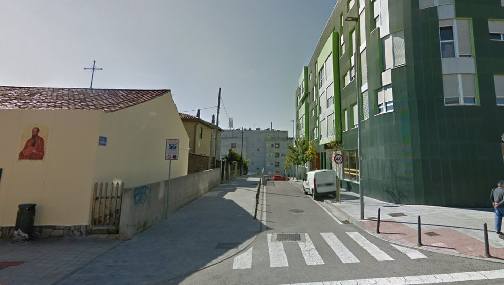 Calle José Rioja de Santander, donde se ha producido el presunto homicidio | Foto: Google Maps