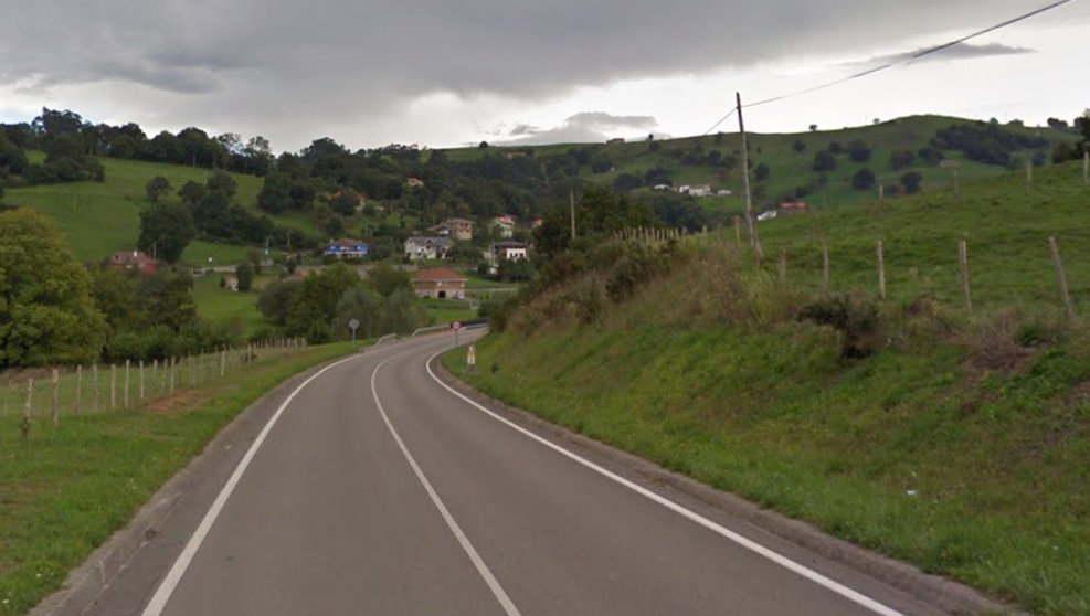 Carretera CA-640 entre Valdecilla y Hermosa | Foto: Google Maps