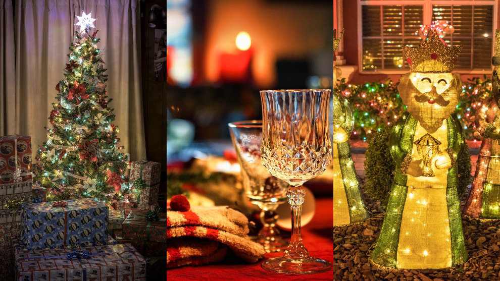 Campanadas, árbol de Navidad, encendidos navideños... Diciembre concentra todas las tradiciones familiares