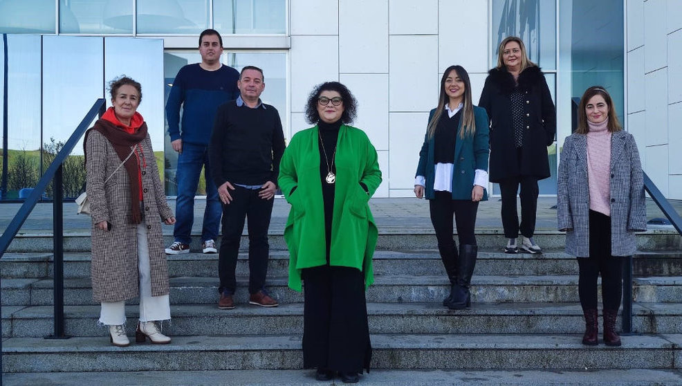 La primera Junta Directiva del Colegio de Periodistas de Cantabria