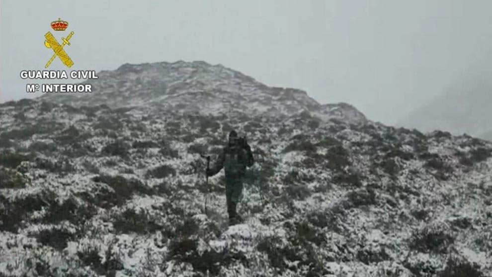 Dispositivo de búsqueda del corredor de montaña desaparecido en Picos de Europa este sábado