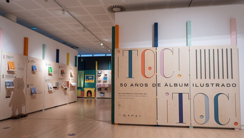 Exposición sobre el álbum ilustrado en la Biblioteca Central de Cantabria