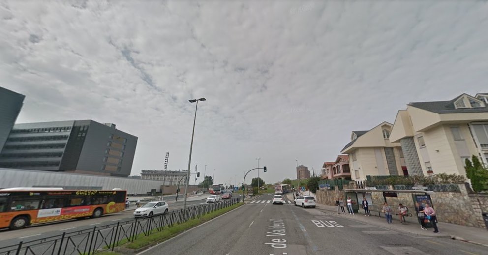 Un punto de la Avenida de Valdecilla, Santander | Foto: Google Maps