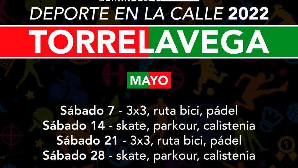 Cartel de las actividades de 'Deporte en la calle'

AYUNTAMIENTO DE TORRELAVEGA

20/4/2022