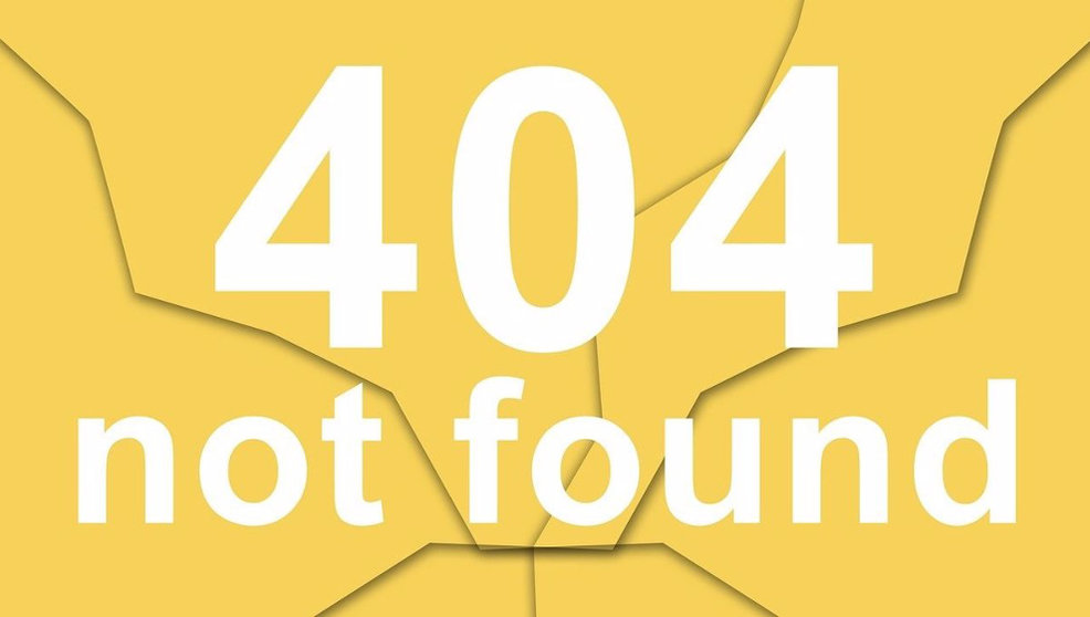 El error 404 no tiene un origen mítico, sino más bien aleatorio