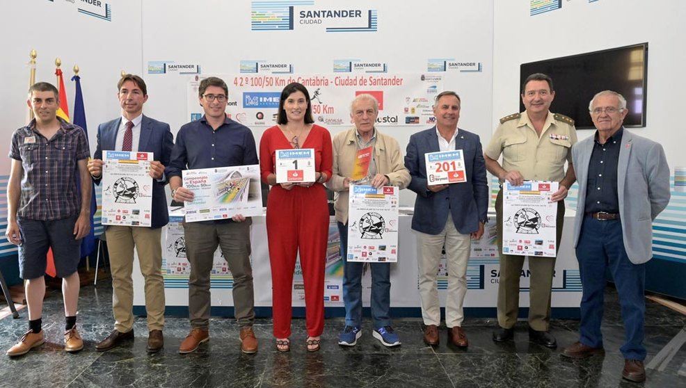 Acto de presentación de los 100 kilómetros 'Ciudad de Santander'